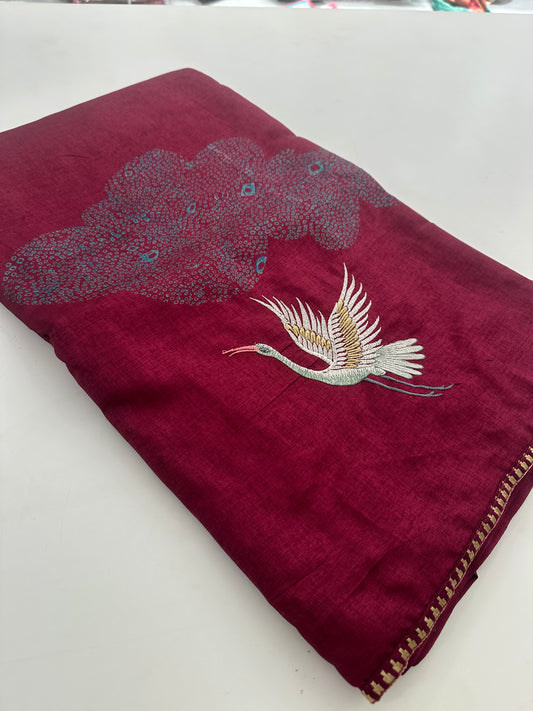 Premium Tussar weaving Buttas-M4