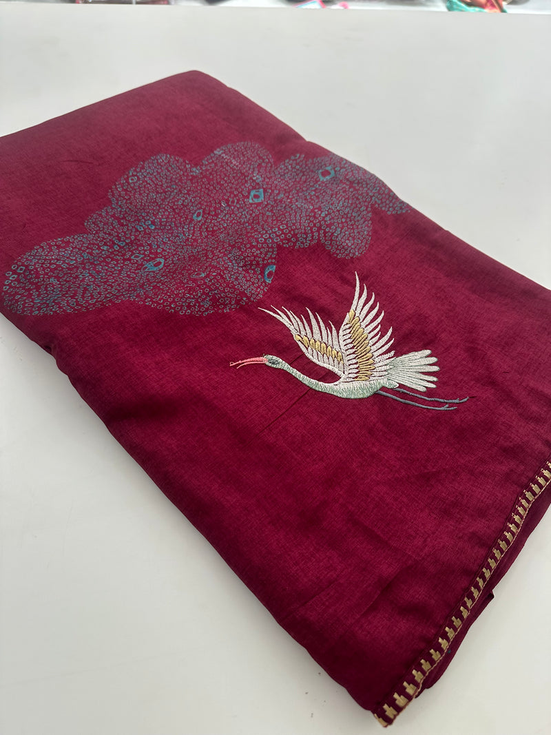 Premium Tussar weaving Buttas-M4