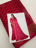 Crape Chiffon Fancy Saree-J1