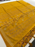 Chiffon Premium Soft Fabric Checkered and Coin Butta Prints -JU28