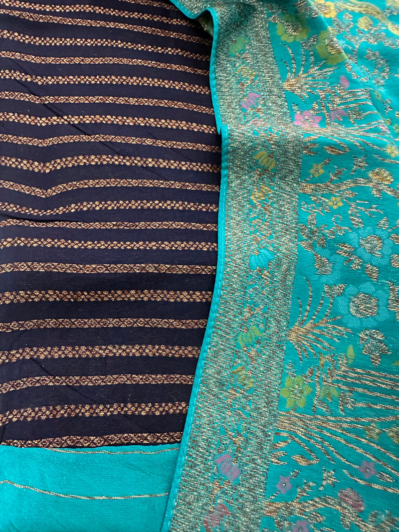 Full Weaving Pure Tussar Premium Designer Saree-J26