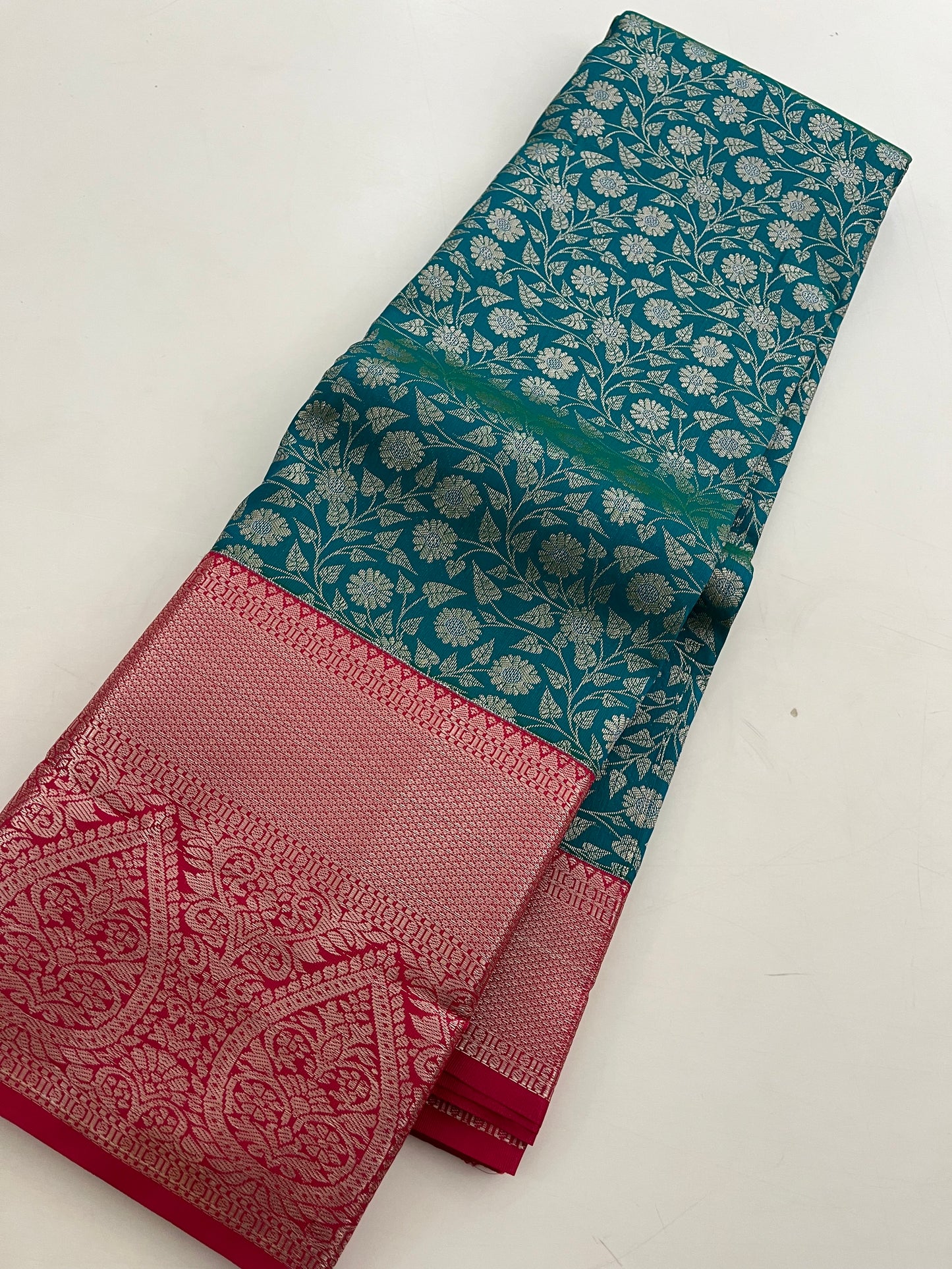 Semi Kanjeevaram  Tissue Silk Saree