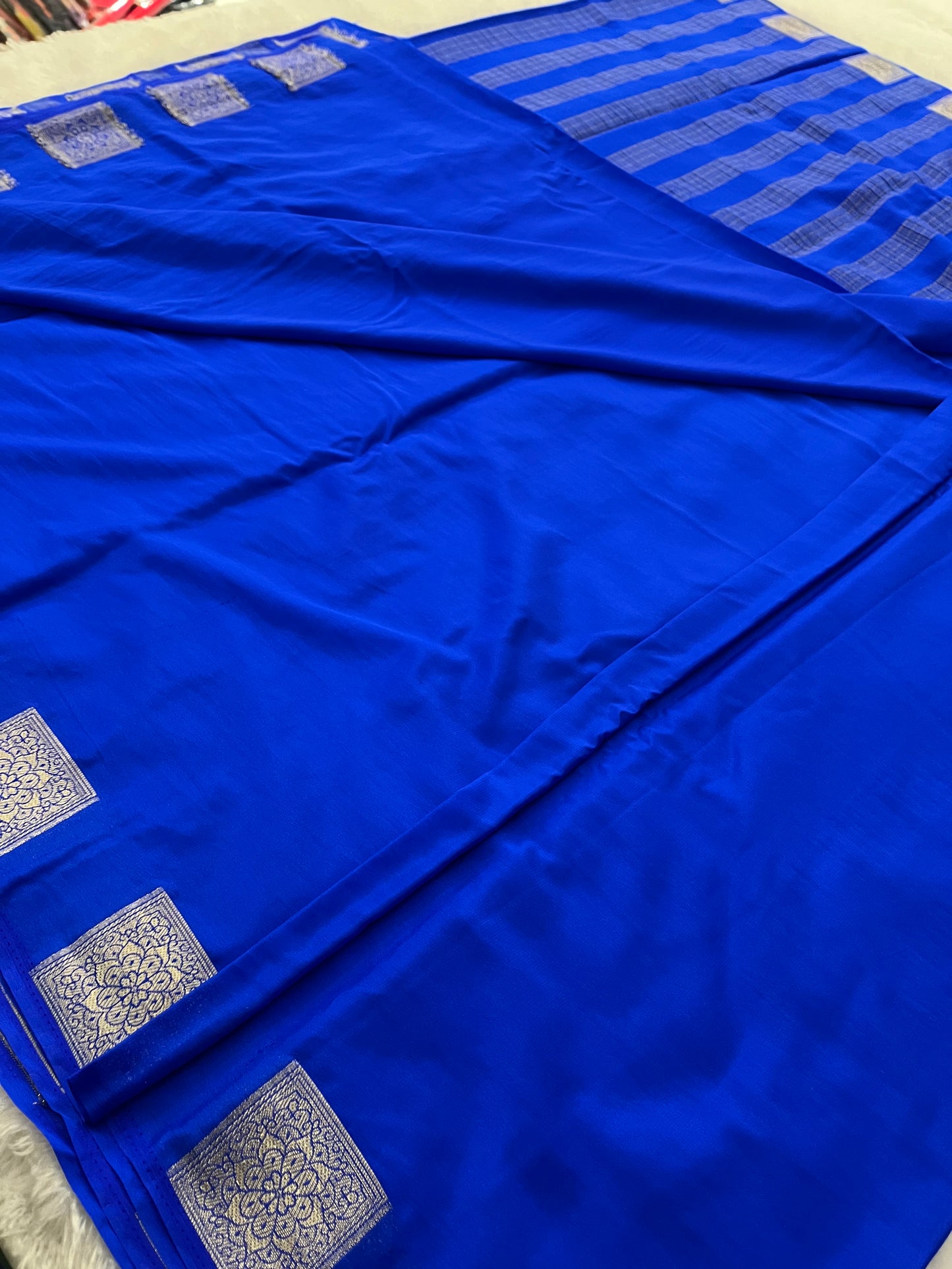 Premium Semi Mysore Silk Saree-F10