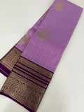 Semi Kanchi Silk Saree-JU31