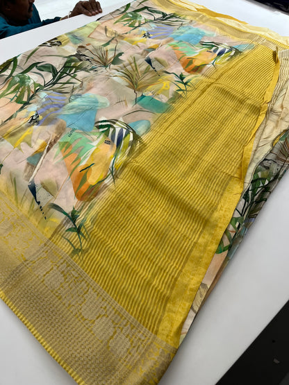 151 ✨✨CHANDERI PRINTED SILK✨✨