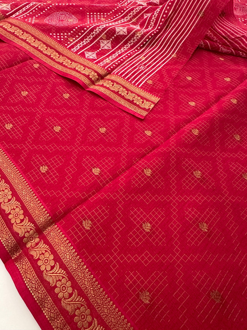 Tussar Fancy Saree -J22