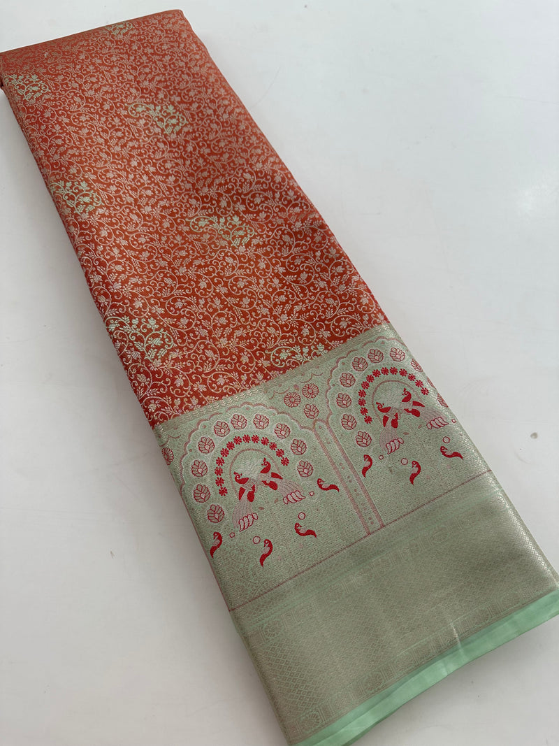 Kanchi Tissue Semi Silk Fancy-J27