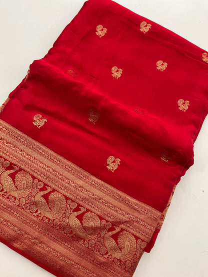 Ju4 Pure Satin Crepe Silk