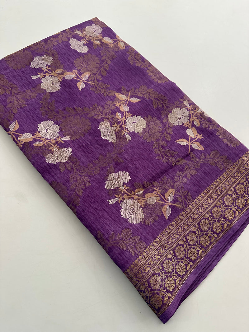 Tussar Fancy New Prints-J18