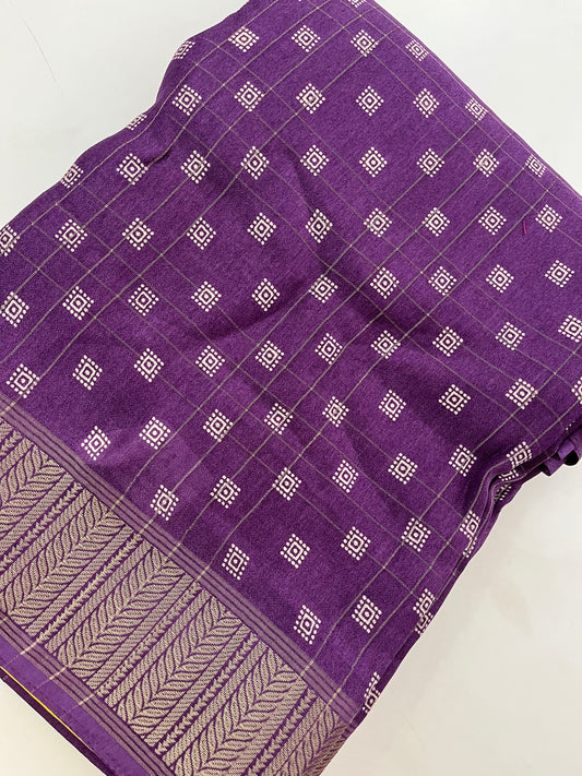 Tussar Chiffon