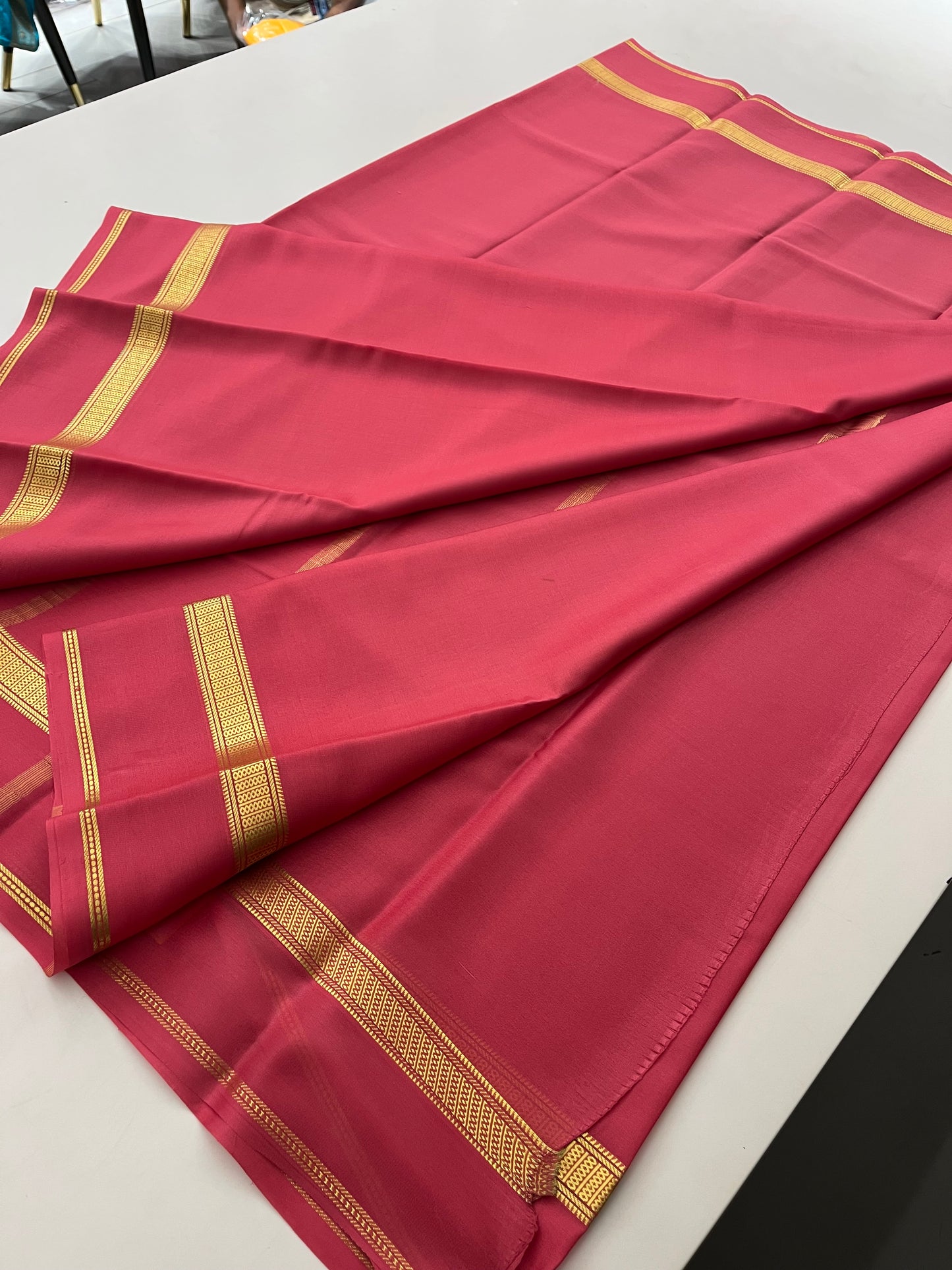 Pure Mysore  Crepe  Silk