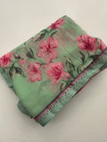 Premium floral printed Chiffons -AU4