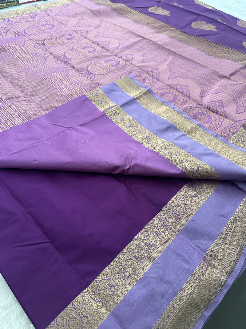 Semi Kanchi Silk Saree-(Ju2)