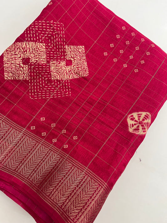 Ju13 Tussar Silk