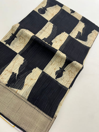 Designer Crepe Silk
