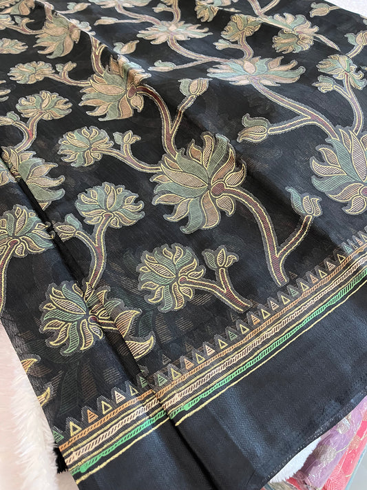 Linen chiffon
