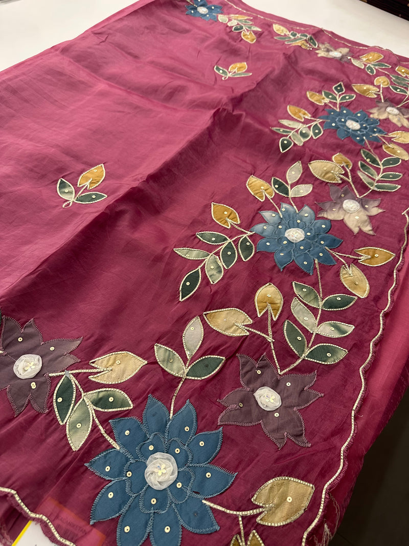 Organza Fancy Applique-J25