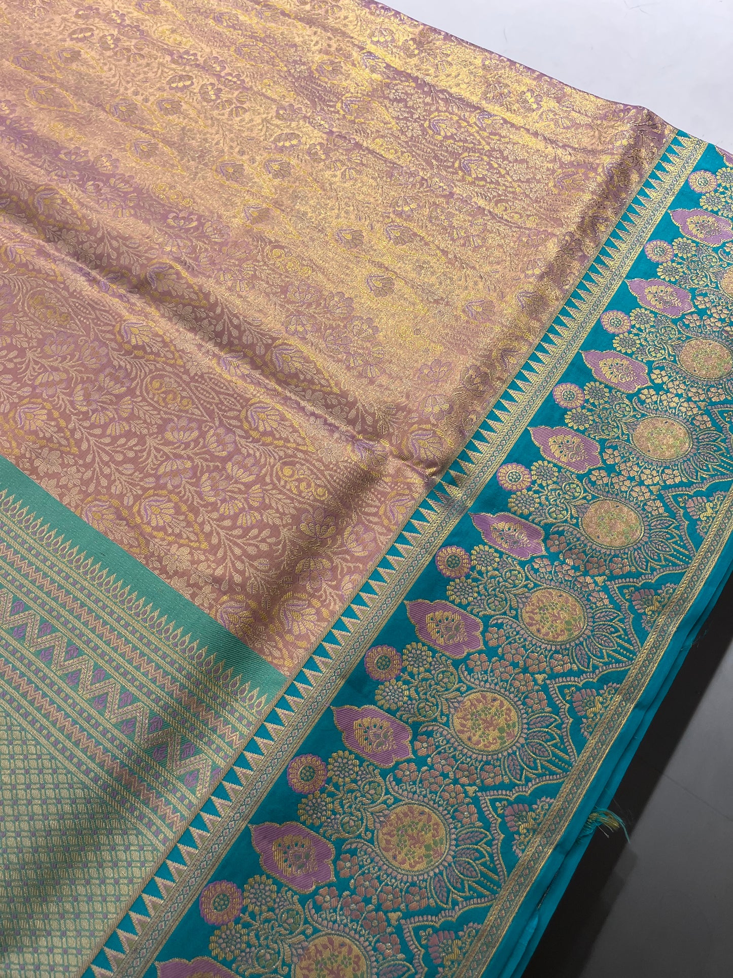 Designer Kanchi silk saree