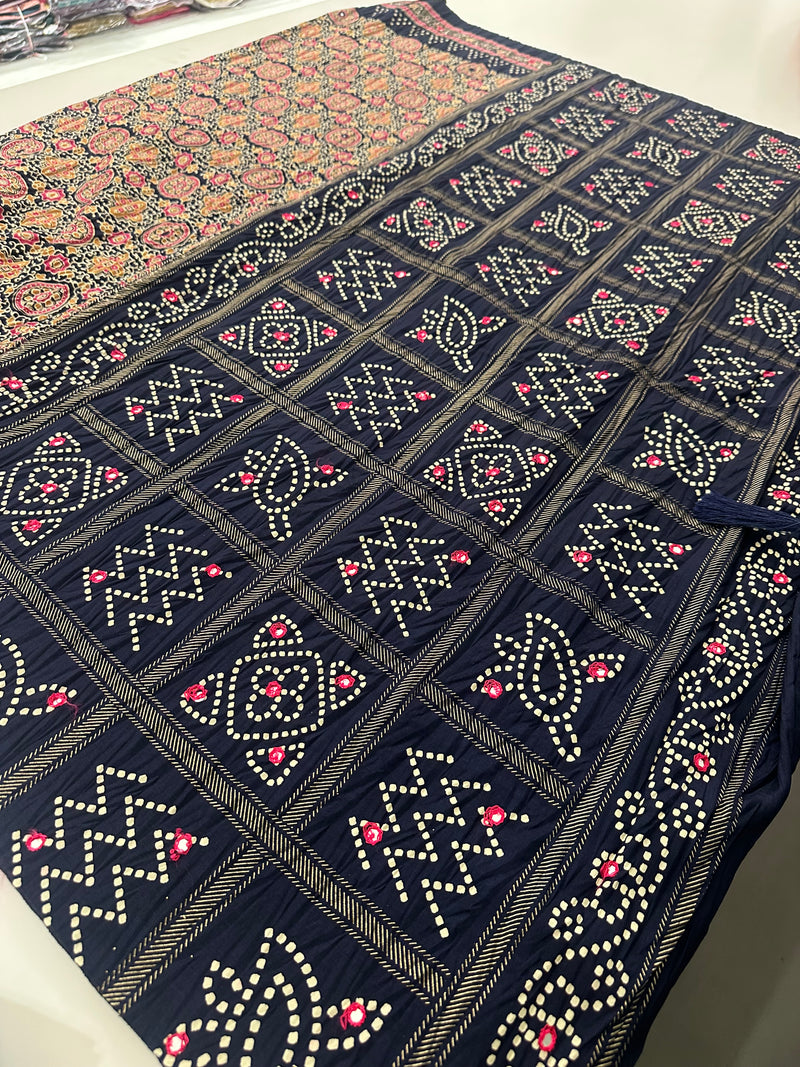 Crush Patola Fancy Saree-J25