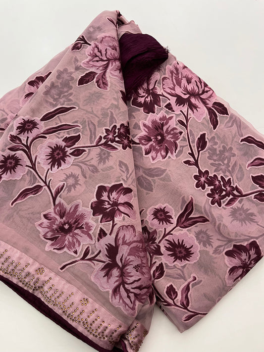 Premium Chiffon Brosso