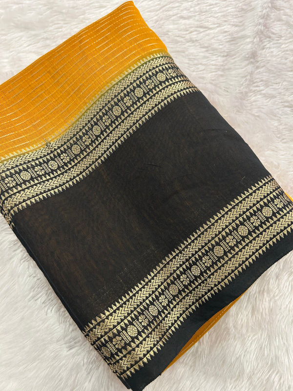 Assam Silk Fancy Saree-(JU2)