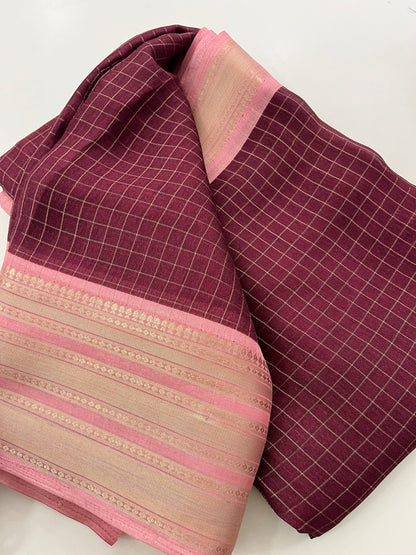 Crepe Chiffon Saree