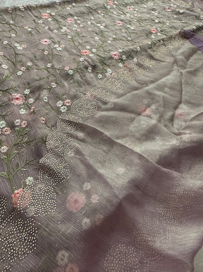 Embroidery Fancy Organza-M10