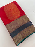 Semi Kanchi Silk Saree-J27