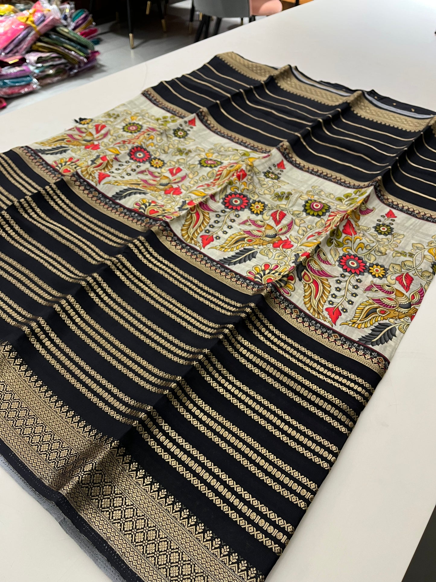 Printed Crepe Fancy