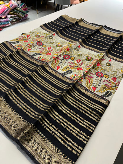 Printed Crepe Fancy