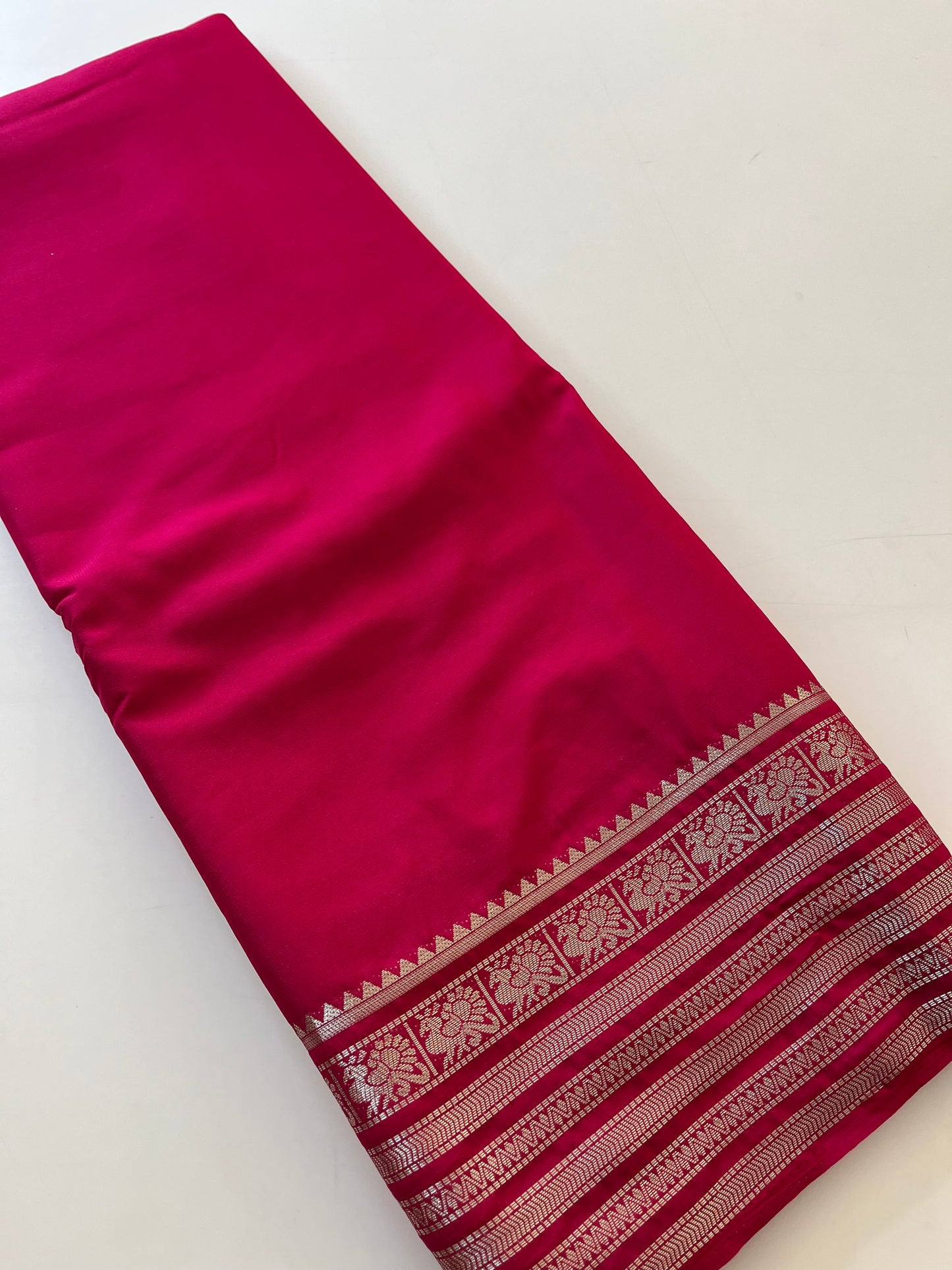 Semi Mysore silk premium