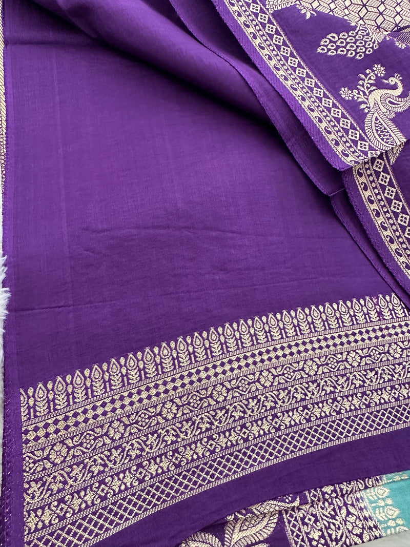 Banarasi Viscose Fancy Saree-JU10