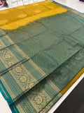 Semi Kanchi Silk Saree-JU16
