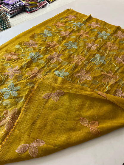 Soft Organza Saree-F4
