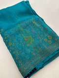 Full Weaving Pure Tussar Premium Designer Saree-J26