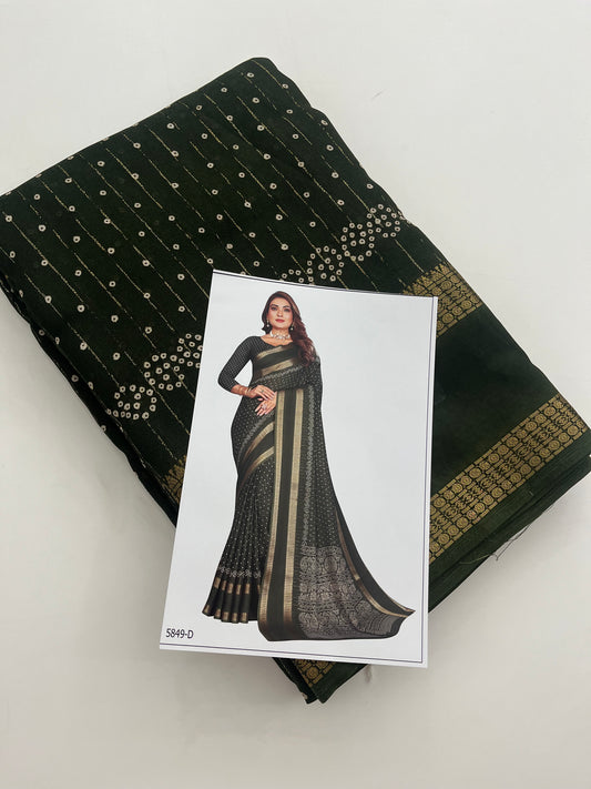 Tussar Silk Print