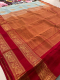 Self Kanchi Silk Sarees🌹-AU14
