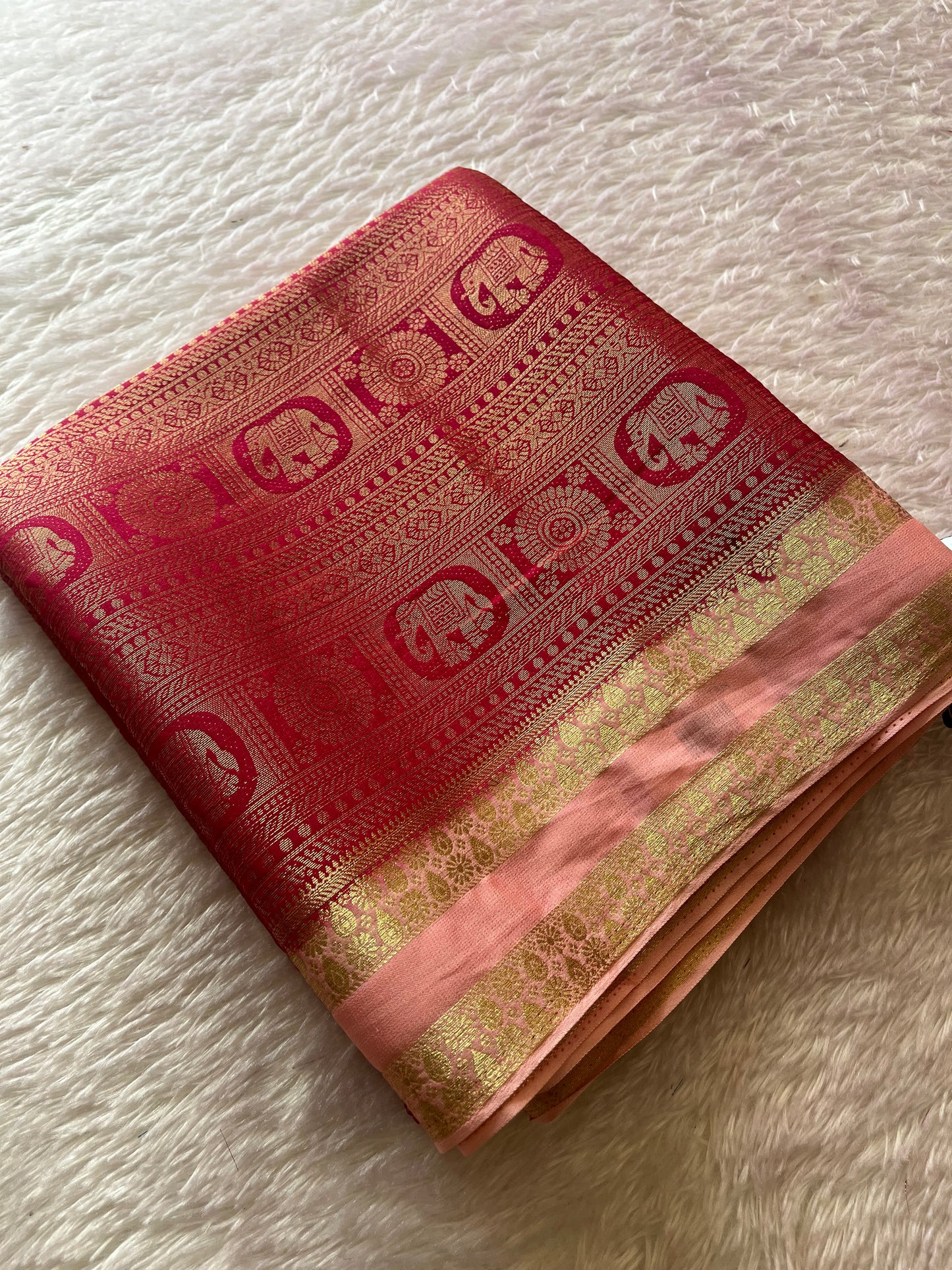 Banarasi Brocade Soft Silk
