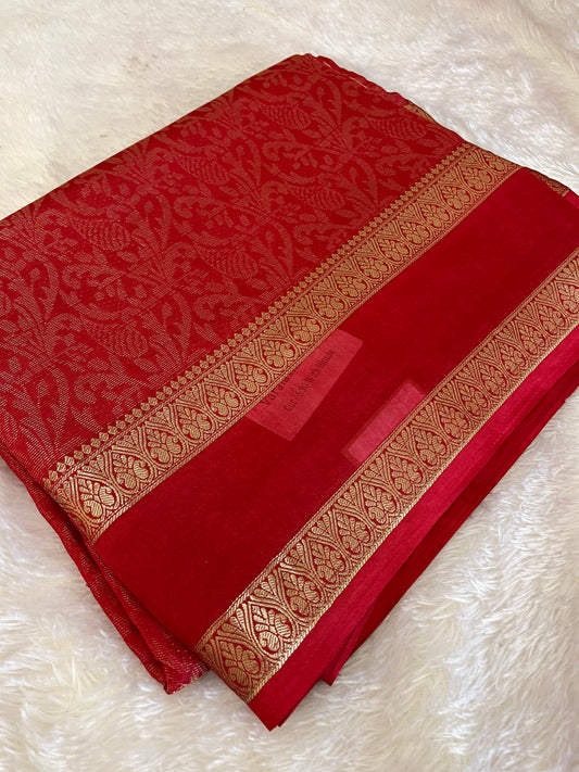 Brocade chiffon
