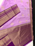 Semi Kanchi Silk Saree-JU31