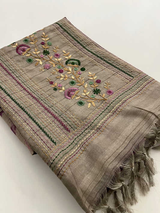 Linen Embroidery Fancy