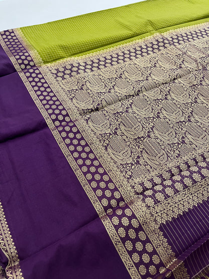 Designer crape silk