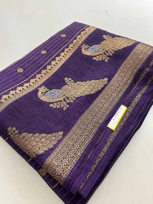 Tussar Fancy saree