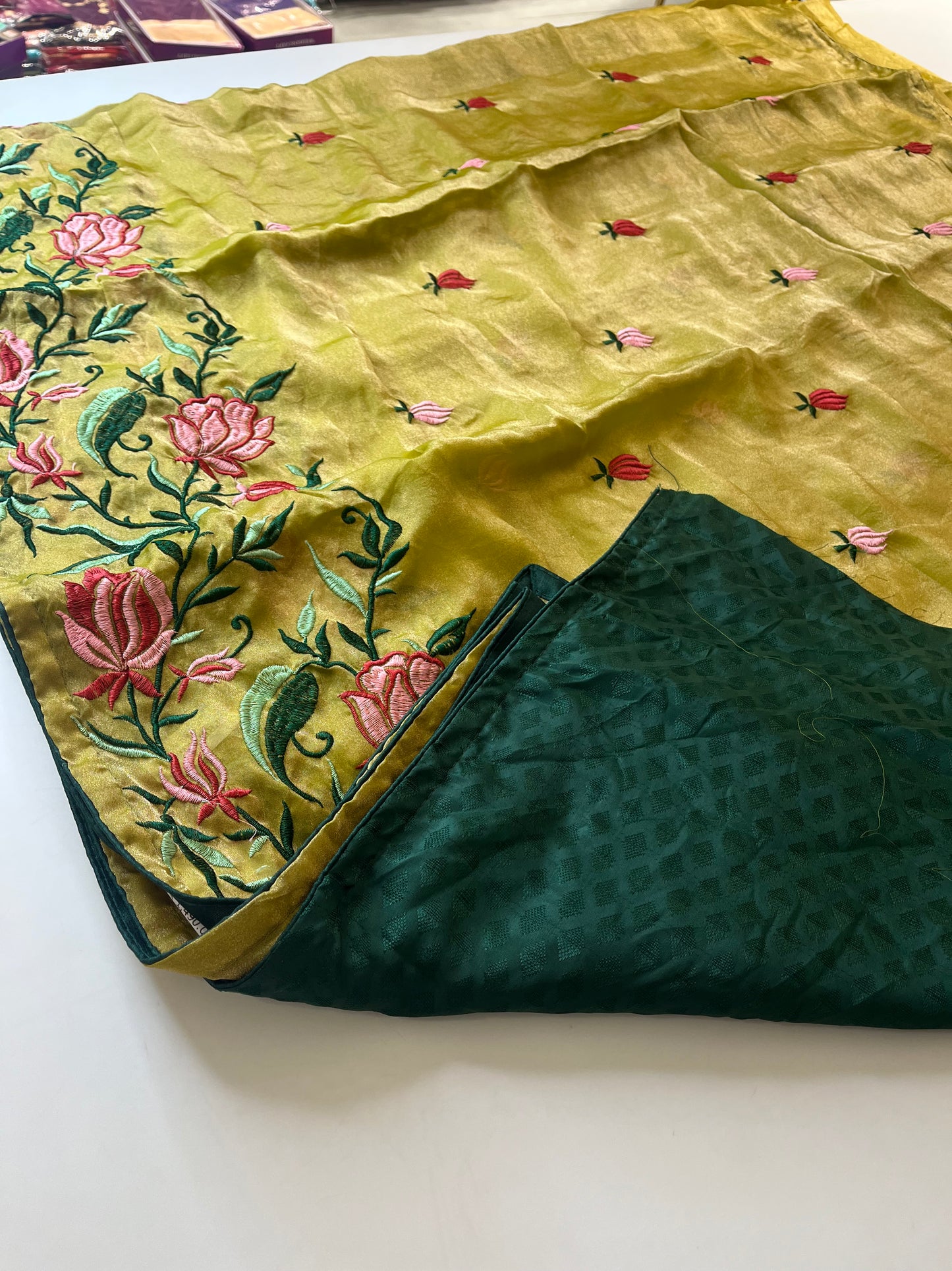 Designer Simmer Fancy Saree