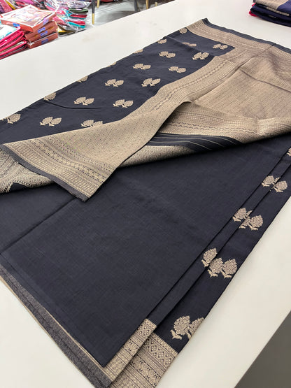 Linen Fancy Saree
