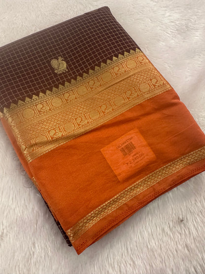 Premium Checks Crape-M13