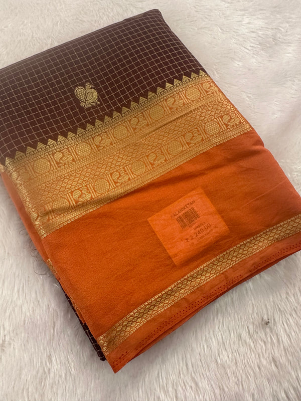Premium Checks Crape-M13