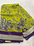 Kalamkari Fancy Chiffon-JU4