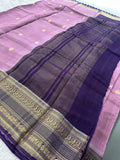 Fancy Tussar Silk Saree-JU13