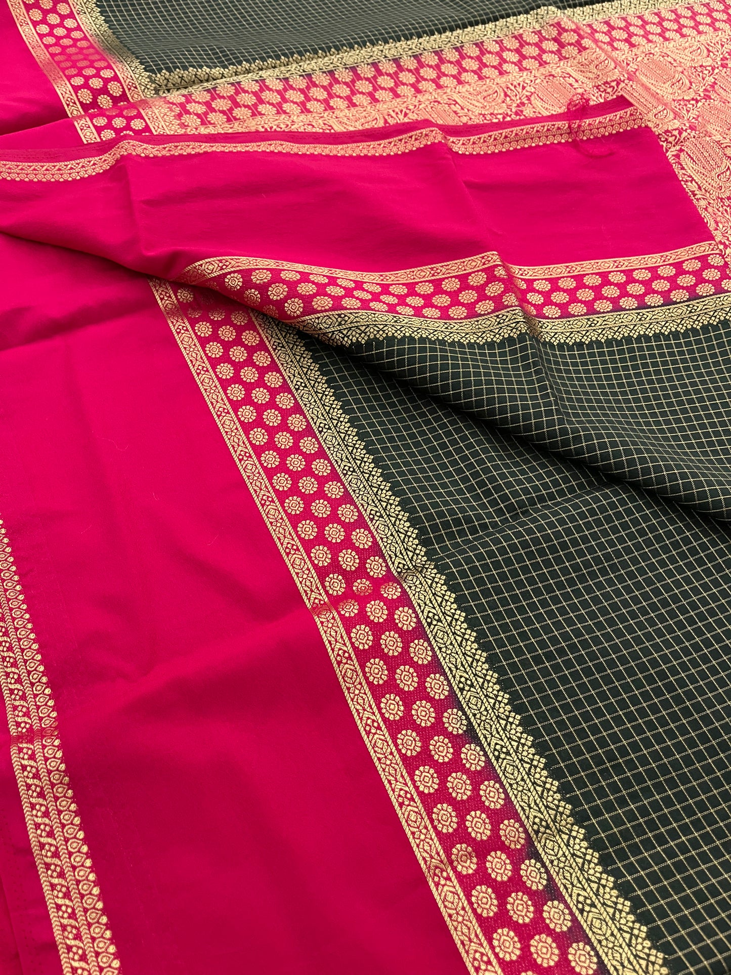 Designer crape silk